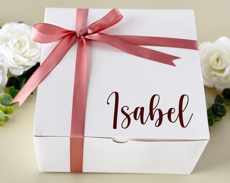 Wedding Gift Custom Name Box For Proposal