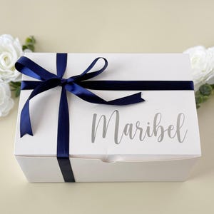 Empty Gift Box With Name