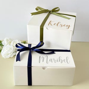 Gift Box With Name Paper Gift Box