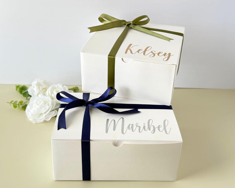 Gift Box With Name Paper Gift Box