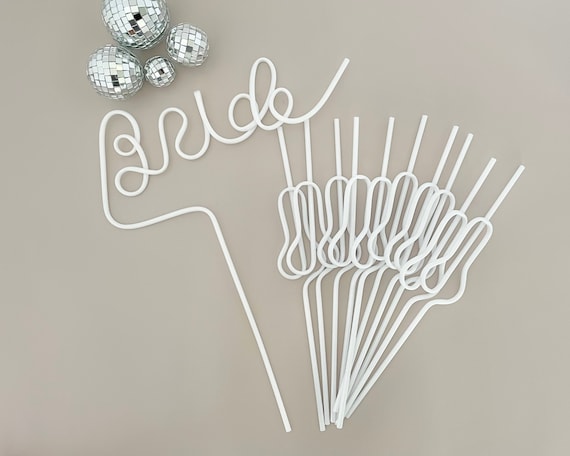 Bachelorette Party Straw Set Hen Party Favor Beach Bachelorette Party Favor Bridal Shower Gift For Bride Straw Willy Straw Swirly Straw