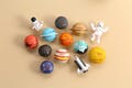 Solar system Drawer handle knobs Planet Astronaut Kids Cabinet Knob,Custom engraved Kids Furniture Funny Cartoon Drawer Pull Kids Room Decor