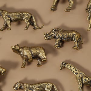 Safaridieren thema Kastknoppen handvat Jungle Dieren ladegrepen Knoppen Adventure Forest Dierenkwekerij Dressoir Kledingkast knopgrepen