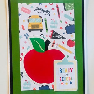 Back to School card Ready for School!