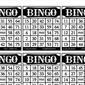 3600 Printable Bingo Cards 6 per - Il 300x300.4591202717 Iqj1 