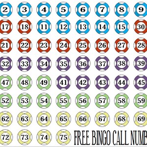 3600 Printable Bingo Cards, 6 per Page, Large, Activities for Seniors ...
