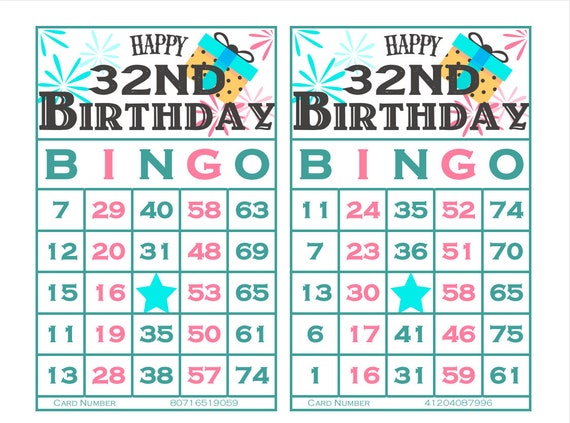 Boletos de Bingo Especiales