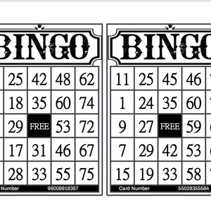 75 Bingo Numbers, Wooden Lotto Numbers, Vintage Bingo Markers 