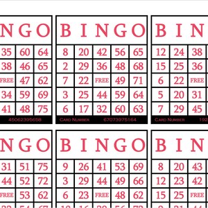 3600 Printable Bingo Cards 6 per - Il 300x300.4586746479 B0n6 