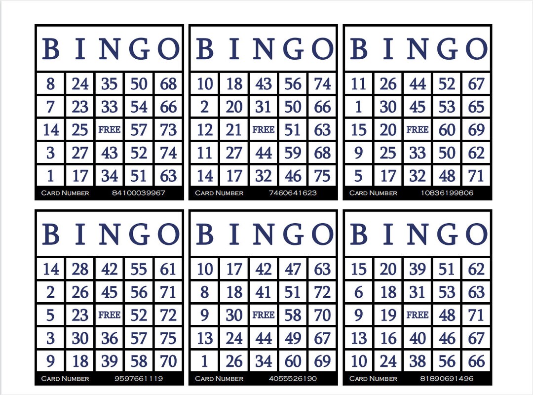 3600-printable-bingo-cards-6-per-page-large-activities-for-seniors-kids-holidays-parties-games-for-adults-zoom-bingo-cards-1-75-ball-etsy for Free Printable Bingo Sheets Printable 3600 Printable Bingo Cards, 6 per Page, Large, Activities for Seniors, Kids, Holidays, Parties Games for Adults, Zoom Bingo Cards, 1-75 Ball - Etsy for Free Printable Bingo Sheets Printable
