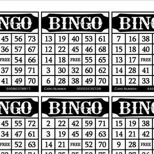 3600 Printable Bingo Cards 6 per - Il 300x300.4543811146 Rhcz 