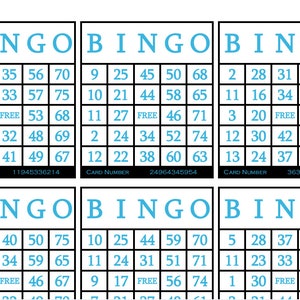 3600 Printable Bingo Cards 6 per - Il 300x300.4538662540 Py4q 