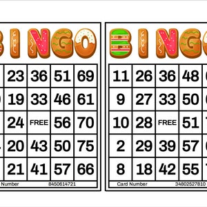 1200 Printable Bingo Cards, 2 per page, Large, Activities for Seniors, Kids, Holidays, Parties Games for Adults, Zoom Bingo Cards, 1-75 Ball