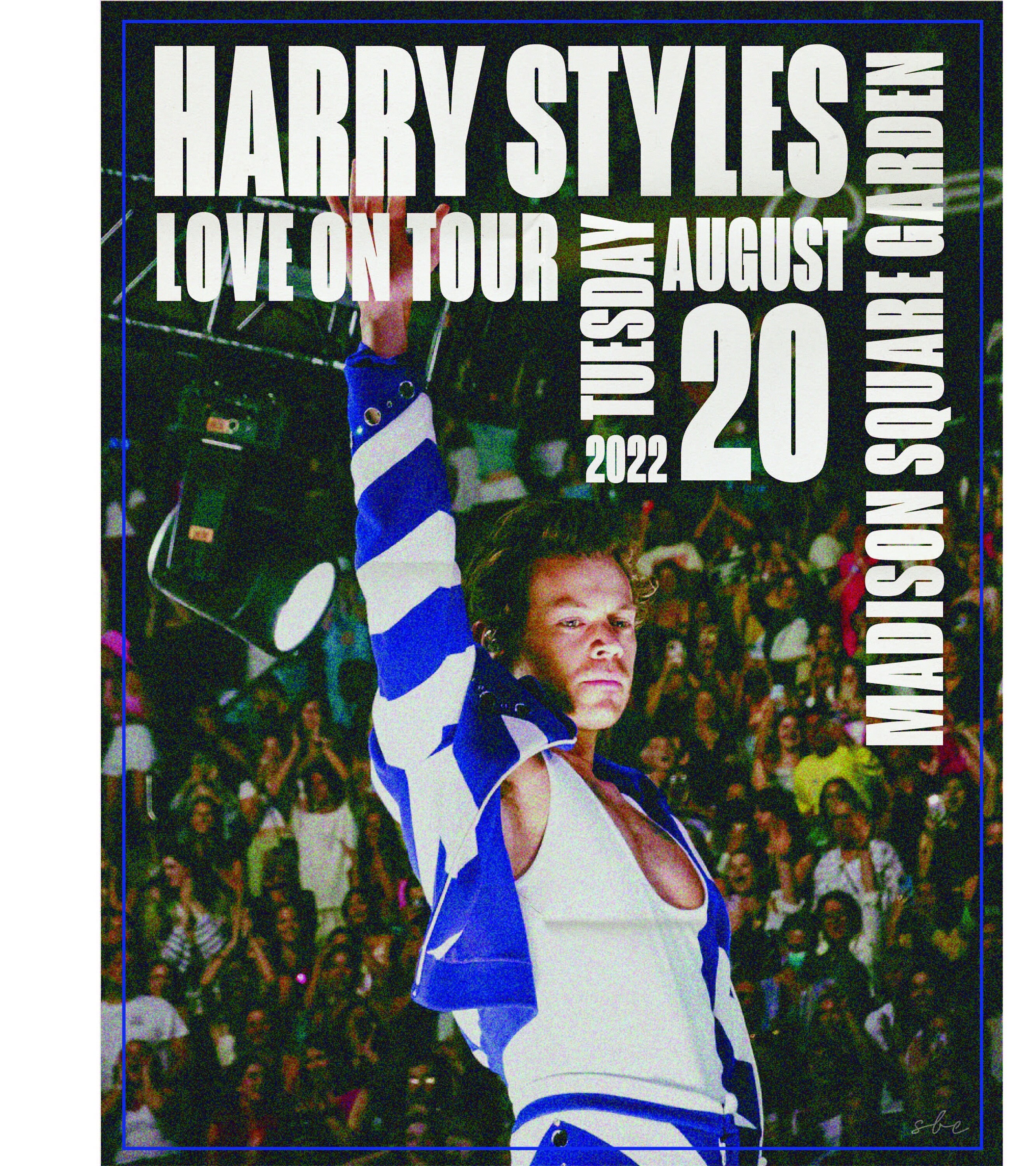 Harry Styles Merch - Love On Tour 2022 New York Madison Square Garden Love  On Tour Merch & Prices 