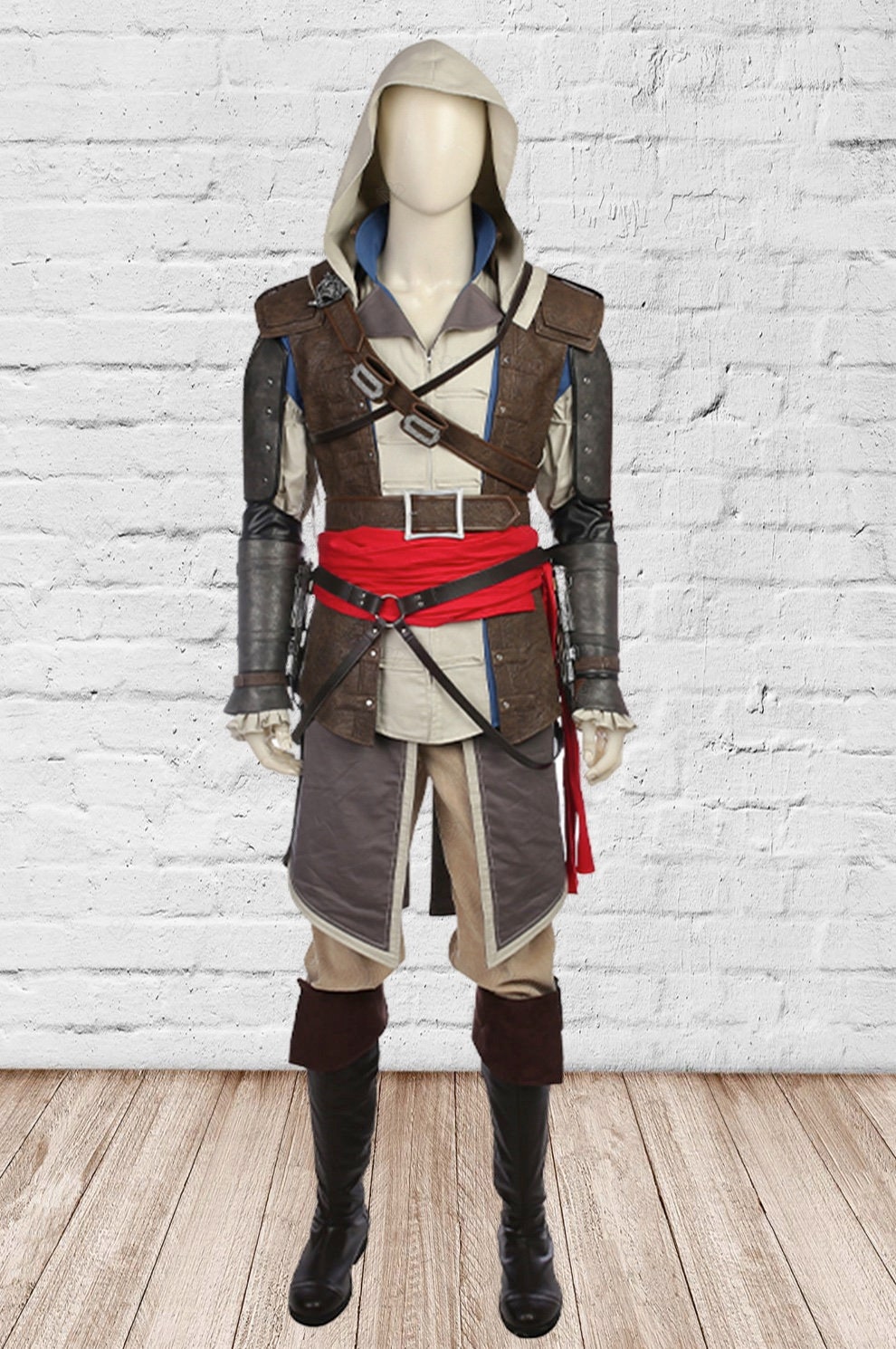 Assassin'S Creed Iv Black Flag Connor New York Outfit W/ Exclusive Gam –  Omniphustoys