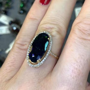 Natural Fire Opal Gemstone Ring New year Special Pave Diamond Ring Gift For Her Fine Jewelry Handmade Ring 925 Sterling Silver Love Gift