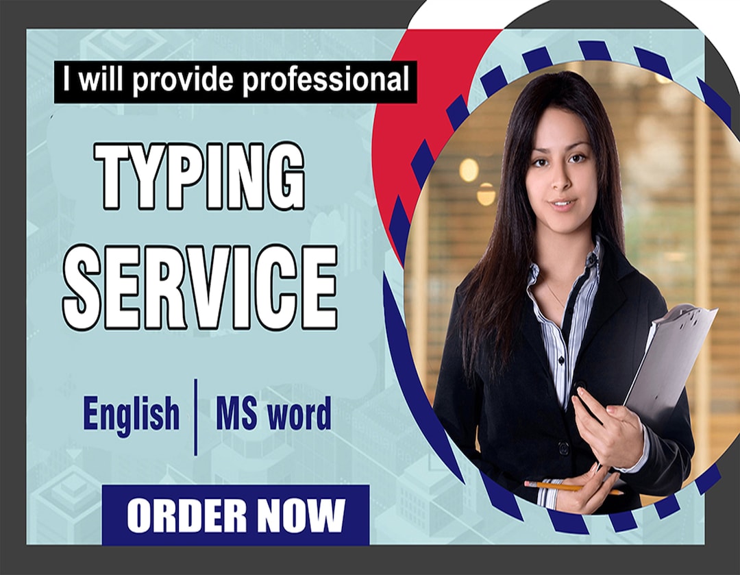 Typing Service, Page Typing, Documents Typing, Typing and Writing