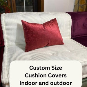Premium Double Side Upholstery Throw Pillow Cover, Jacquard Cushion Cover, Velvet pillow case, Luxury Pillow  Cover, Beautiful home Decor