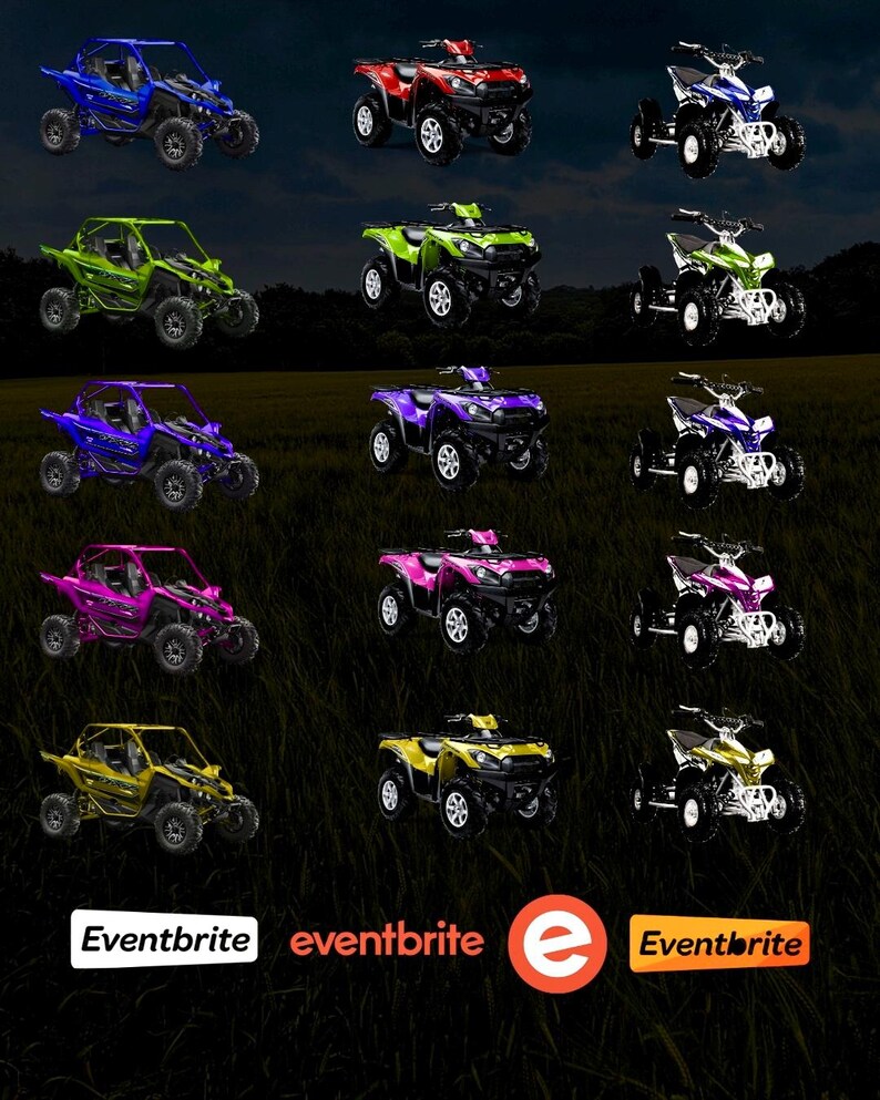 ATV Party Flyer Templates, Western Trail Ride, Editable Content (canva ...