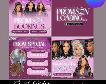 Hair Booking Flyer, Book Now Flyer, Appointment Flyer, Canva Flyer, Make up, Nails , Booking Flyer, Canva Template, DIY Booking Flyer