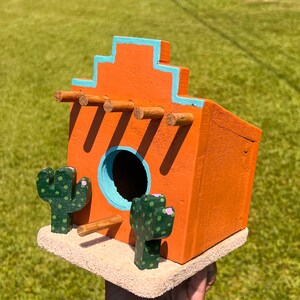 Handmade South Western inspired bird house