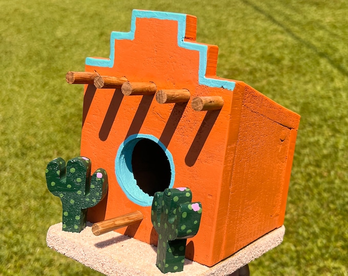 Adobe Birdhouse Kit 1/12 Scale for Your Dollhouse Etsy