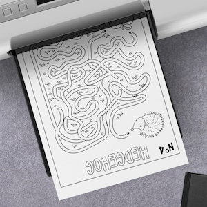 80 Mazes to Print for Kids With Solutions, Fun Activities and Coloring ...