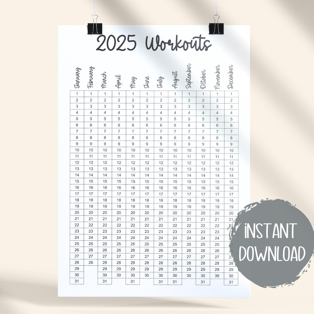 2025-printable-fitness-monthly-workout-tracker-workout-calendar-planner-etsy