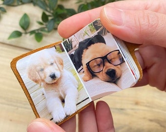 Custom Pet Keychain,Mini photo album, Dog Picture Photo Keychain,Pet Remembrance Gift,pet memorial gifts, Cat Picture Keychains, Dog Lovers