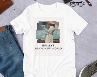 Aldous Huxley Brave New World | Abstract Huxley T-Shirt | Aldous Huxley | Brave New World