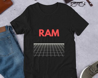 RAM | Random Access Memory | Grid | Unisex t-shirt