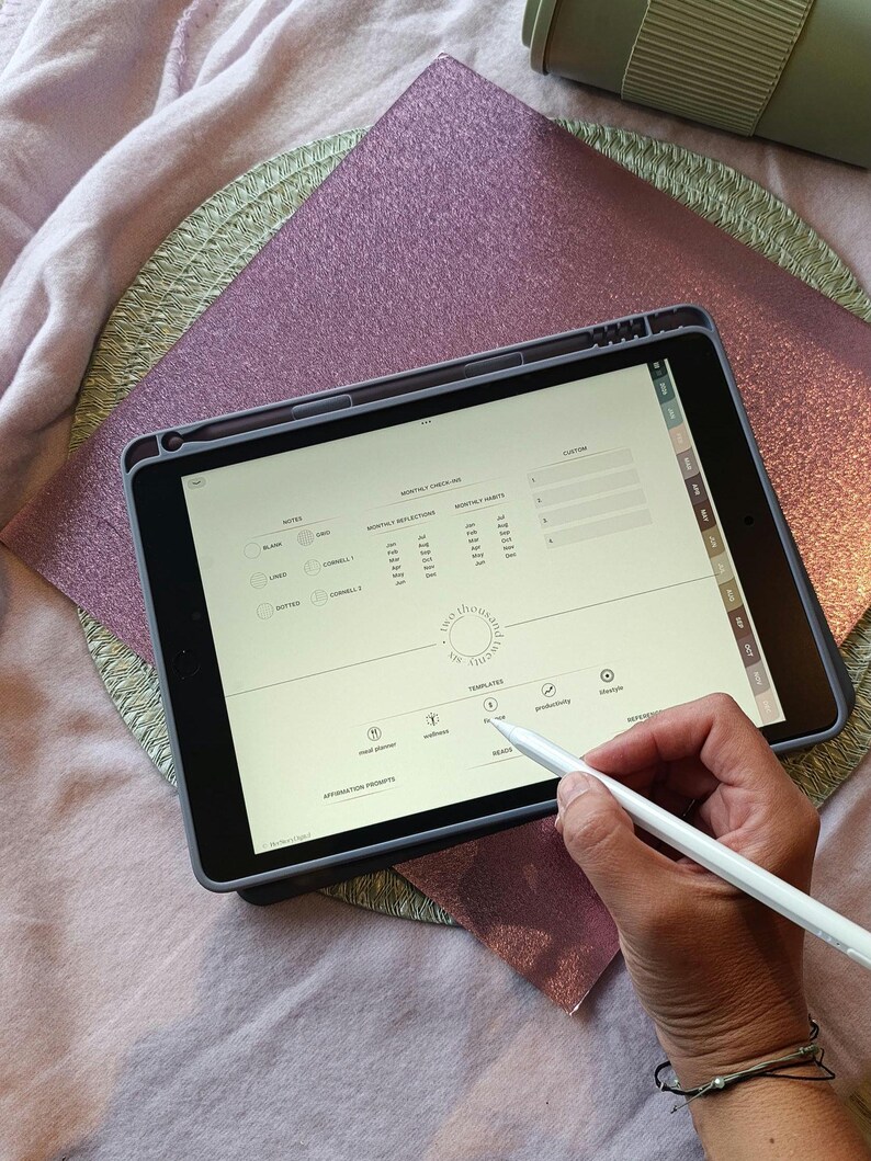 Digital Planner 2026 | Dated | for iPad, GoodNotes | Minimalist | Daily, Weekly, Monthly Pages | PDF Template image 15