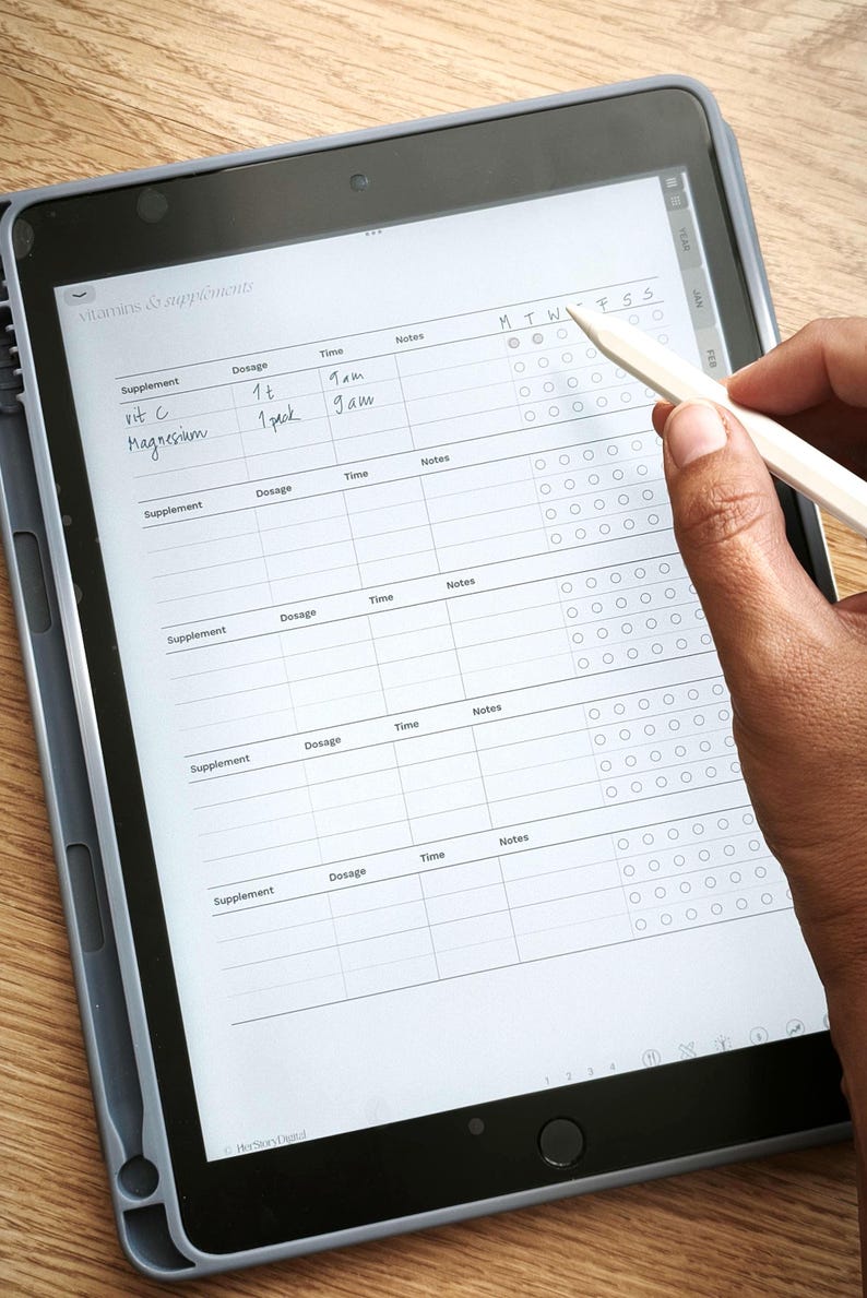2027 Android Digital Planner Samsung Notes • Dated Tablet Planner ...