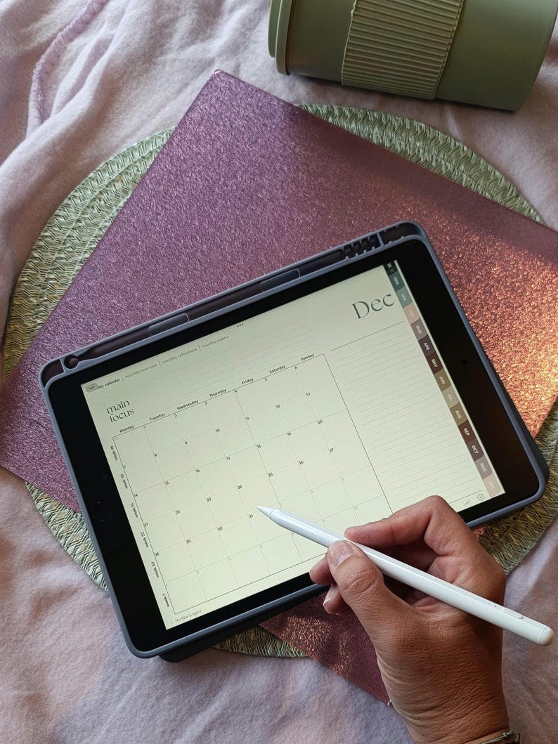 Digital Planner 2026 | Dated | for iPad, GoodNotes | Minimalist | Daily, Weekly, Monthly Pages | PDF Template image 13