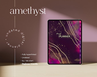 All in One Undated Digital Planner Bundle for GoodNotes | Monthly, weekly, daily planner PDF | Ultimate iPad Planner | Hyperlinked Planner