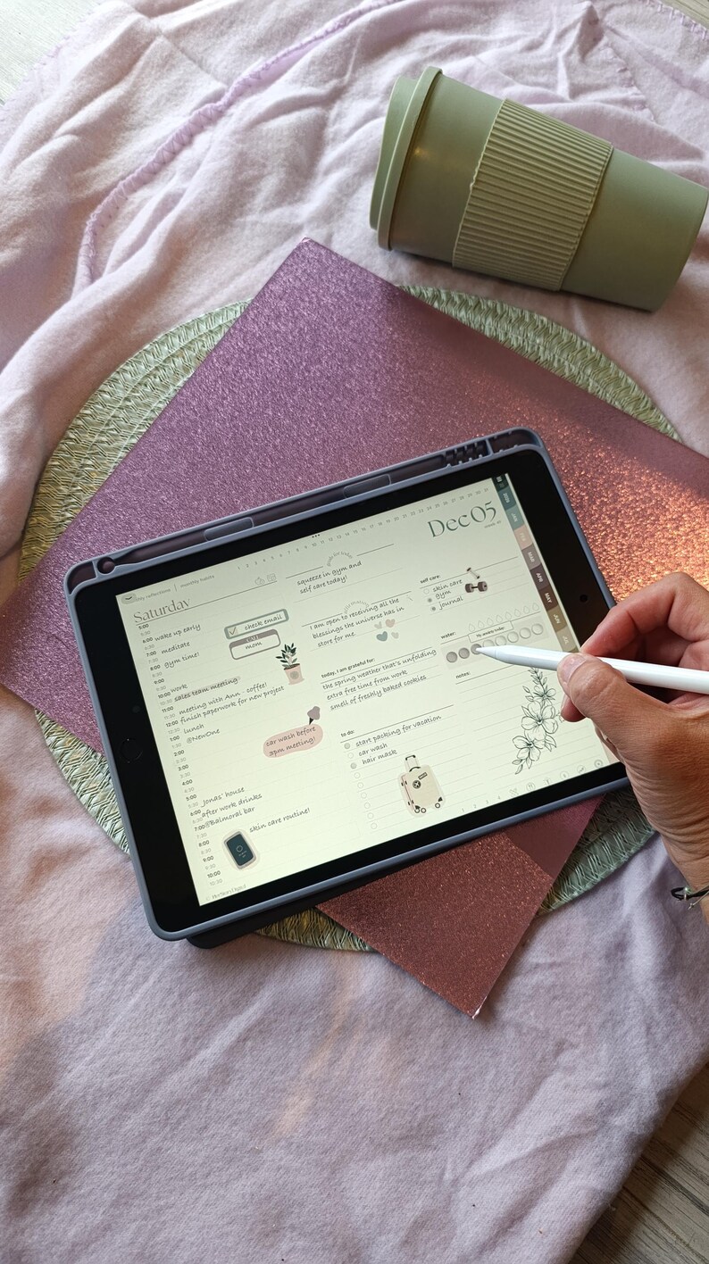 Digital Planner 2026 | Dated | for iPad, GoodNotes | Minimalist | Daily, Weekly, Monthly Pages | PDF Template image 12