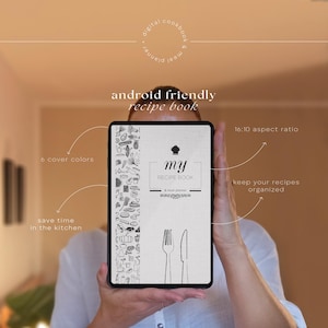 Digitaal receptenboek voor Android • Gelinkte pdf-kookboek voor Samsung Notes • Maaltijdorganisator