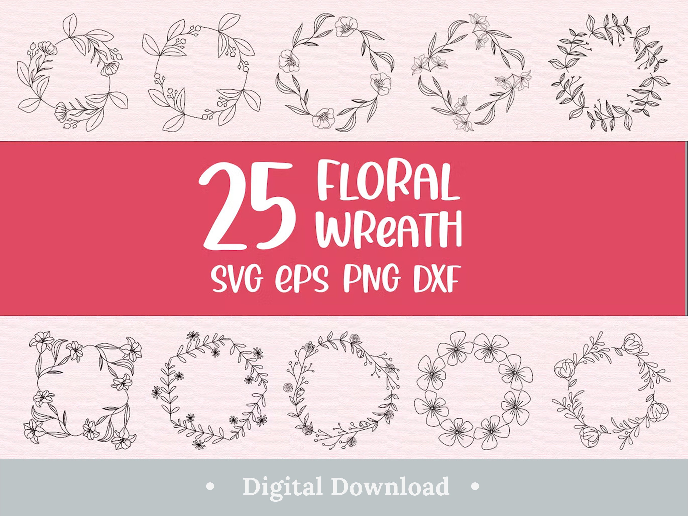 heart-laurel-wreath-svg-wedding-leaves-25-laser-cut-designs-etsy