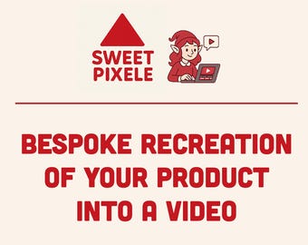 Bespoke Recreation of Your Product into a Video | 3-Day Delivery