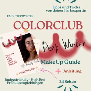 DEEP WINTER - MakeUp Guide