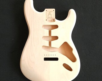 AC Strat-stijl elzenhouten body - C000120