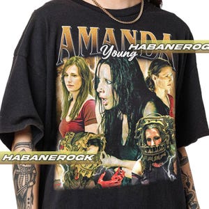 Limited Amanda Young SAW Vintage T-Shirt, SAW Horror Movie Gift For Women and Man Unisex T-Shirt