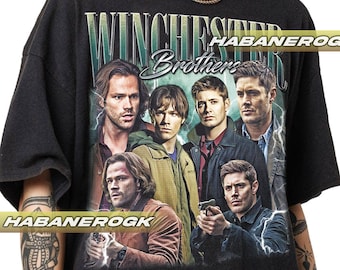 Limited Winchester Brothers Vintage T-Shirt, Gift For Women and Man Unisex T-Shirt