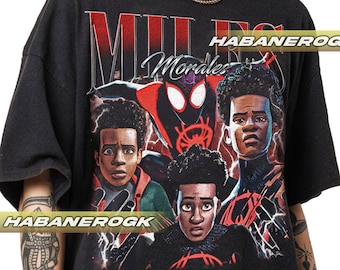 Limited Miles Morales Vintage T-Shirt, Gift For Women and Man Unisex T-Shirt