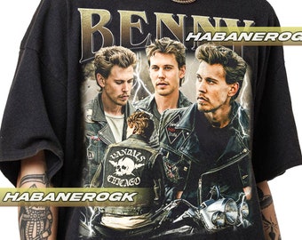 Limited Benny The Bikeriders Vintage T-Shirt, Gift For Women and Man Unisex T-Shirt