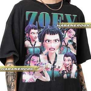Limited Zoey Huntrix Kpop Demon Hunters  Shirt, Vintage T-Shirt, Gift For Women and Man Unisex T-Shirt