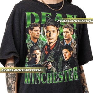 Limited Dean Winchester Vintage T-Shirt, Gift For Women and Man Unisex T-Shirt