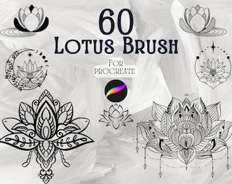 60 tampons Lotus pour procréer : art numérique serein (téléchargement numérique)