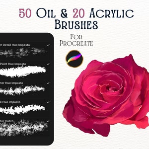 Oil Acrylic Brushes For Procreate
