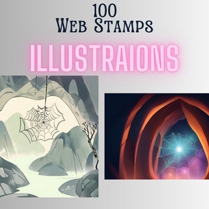 Illustration web stamps